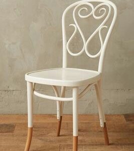 Unique Backrest Wooden Cafe Chair Classic